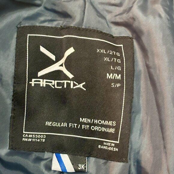 ~~ARCTIX MENS M GRAY 34X31 Insulated Ski Pants Snowboard Snow Pants - Picture 3 of 5